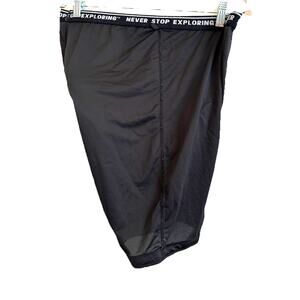 THE NORTH FACE Cycling Bamboo/ Poly Shorts Mens XL Compression Padded Black EUC